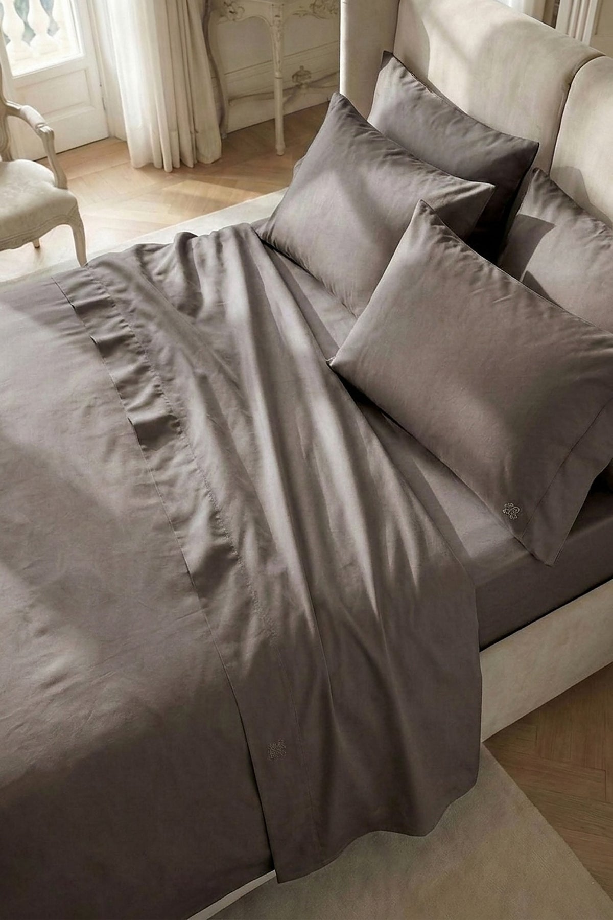 Lory Completo Letto var54 Cenere
