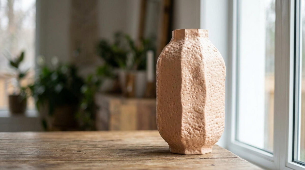 Primordial Vaso Alto Marrone - Orizzontale