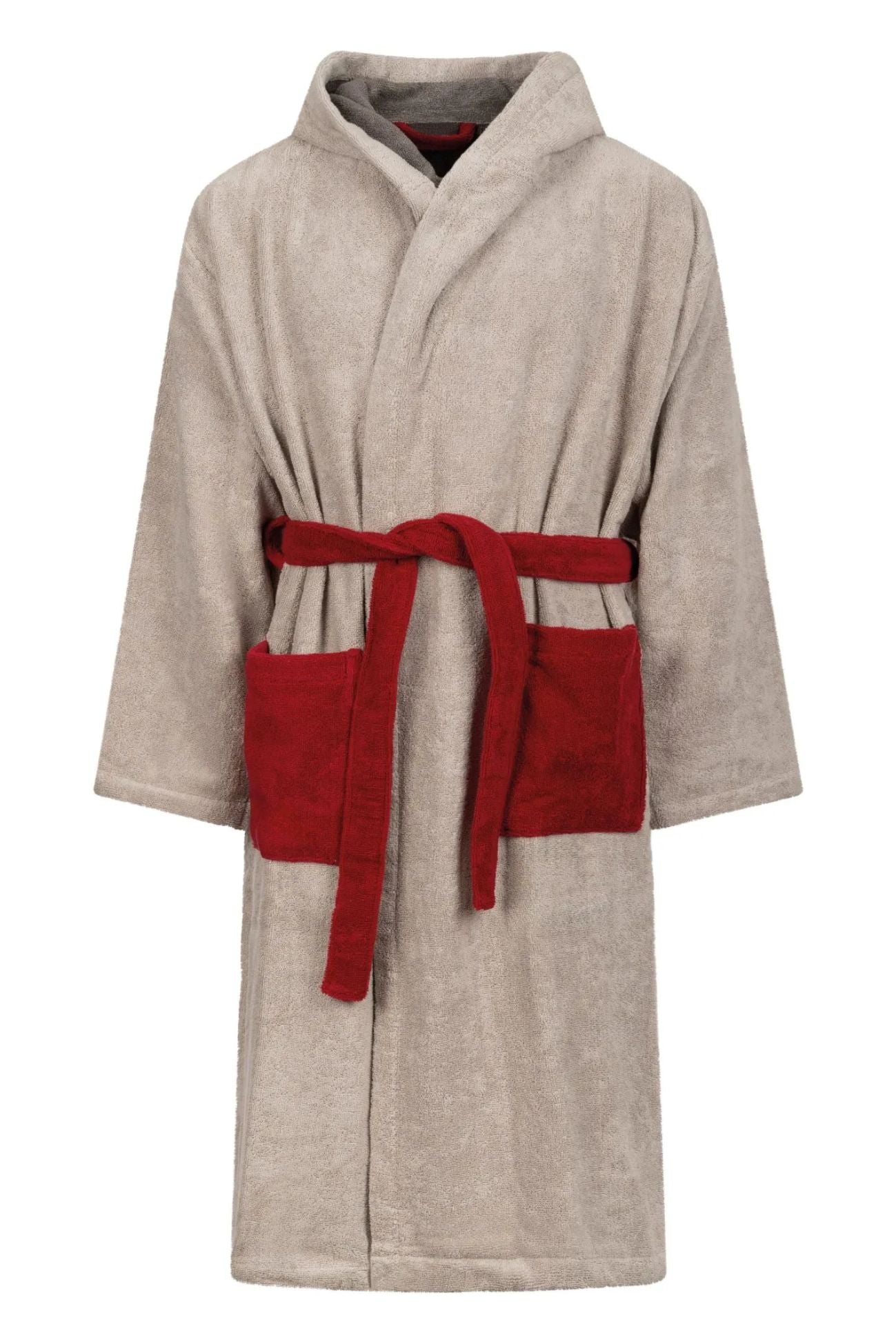 Pop Accappatoio Perla Rosso