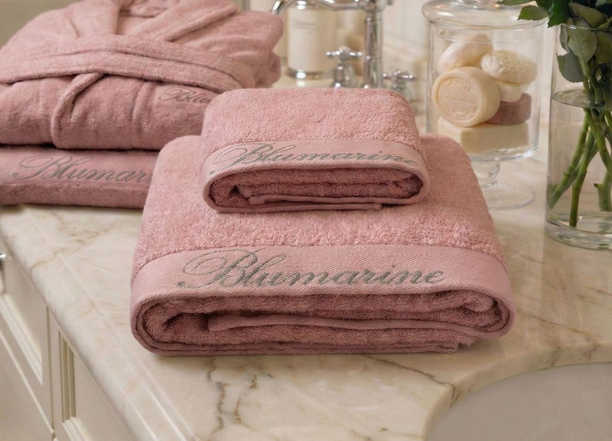 Spa Pair of Towels Blush