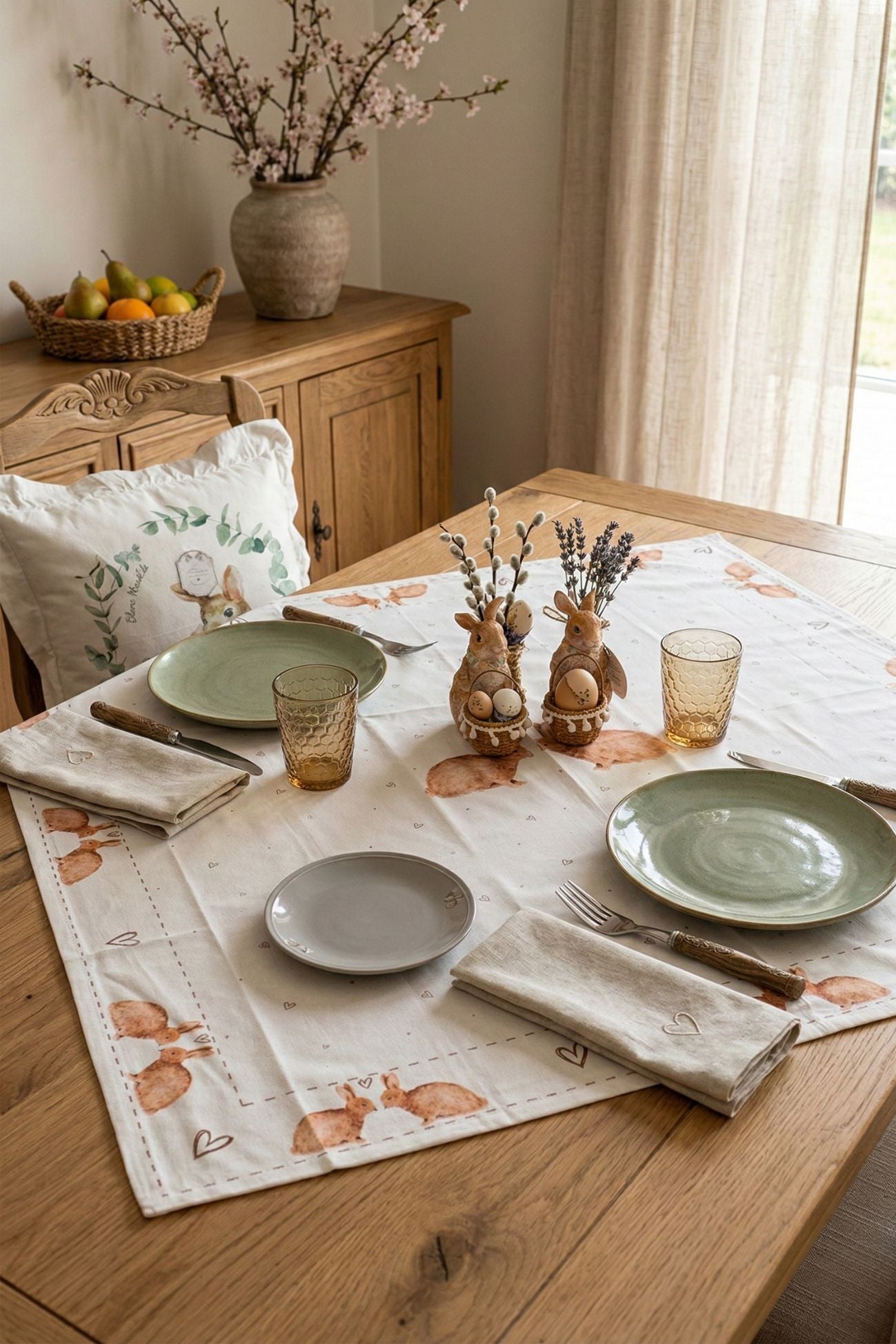 Conejitos enamorados