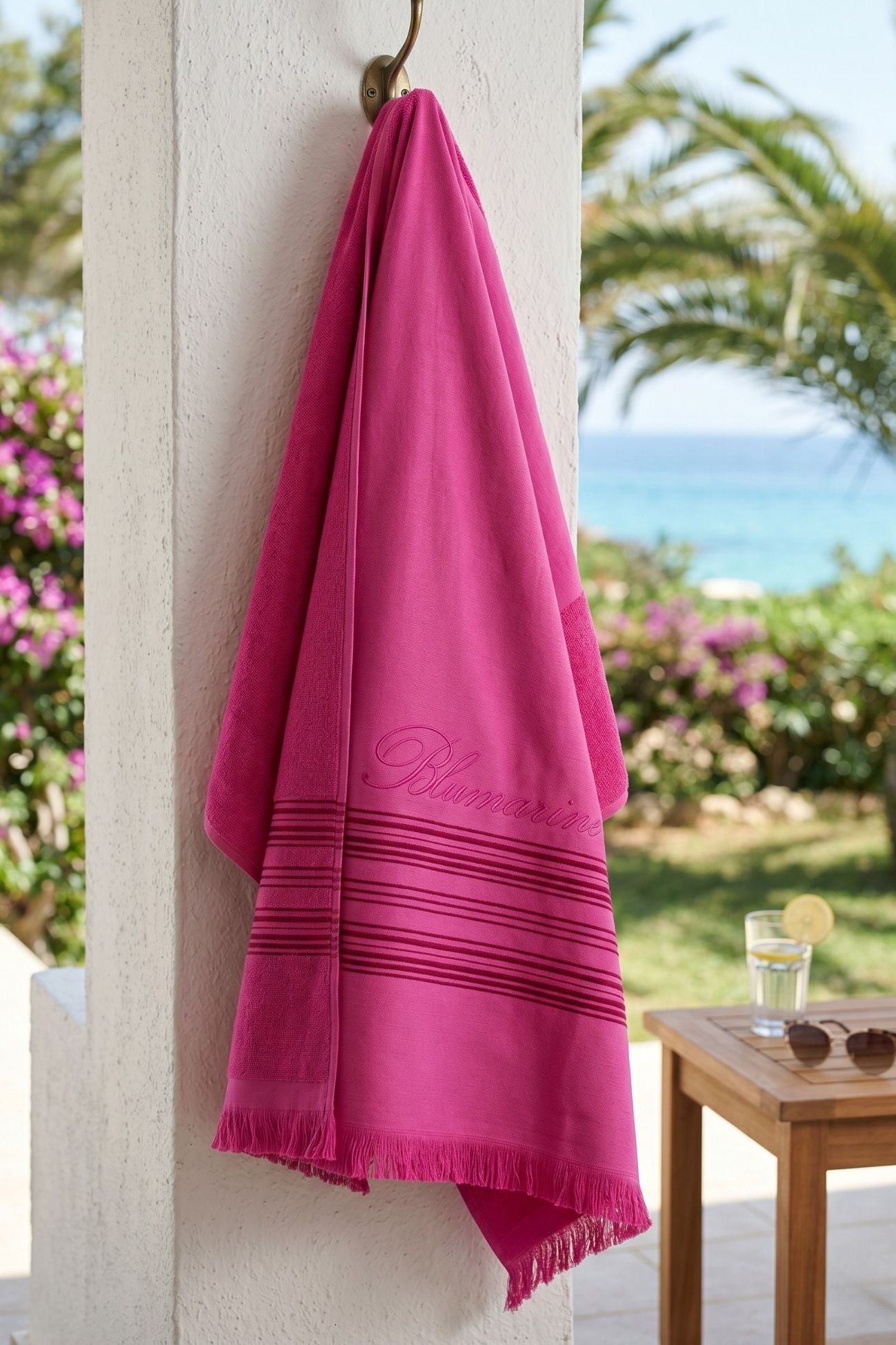 Portorico Telo Mare Fucsia