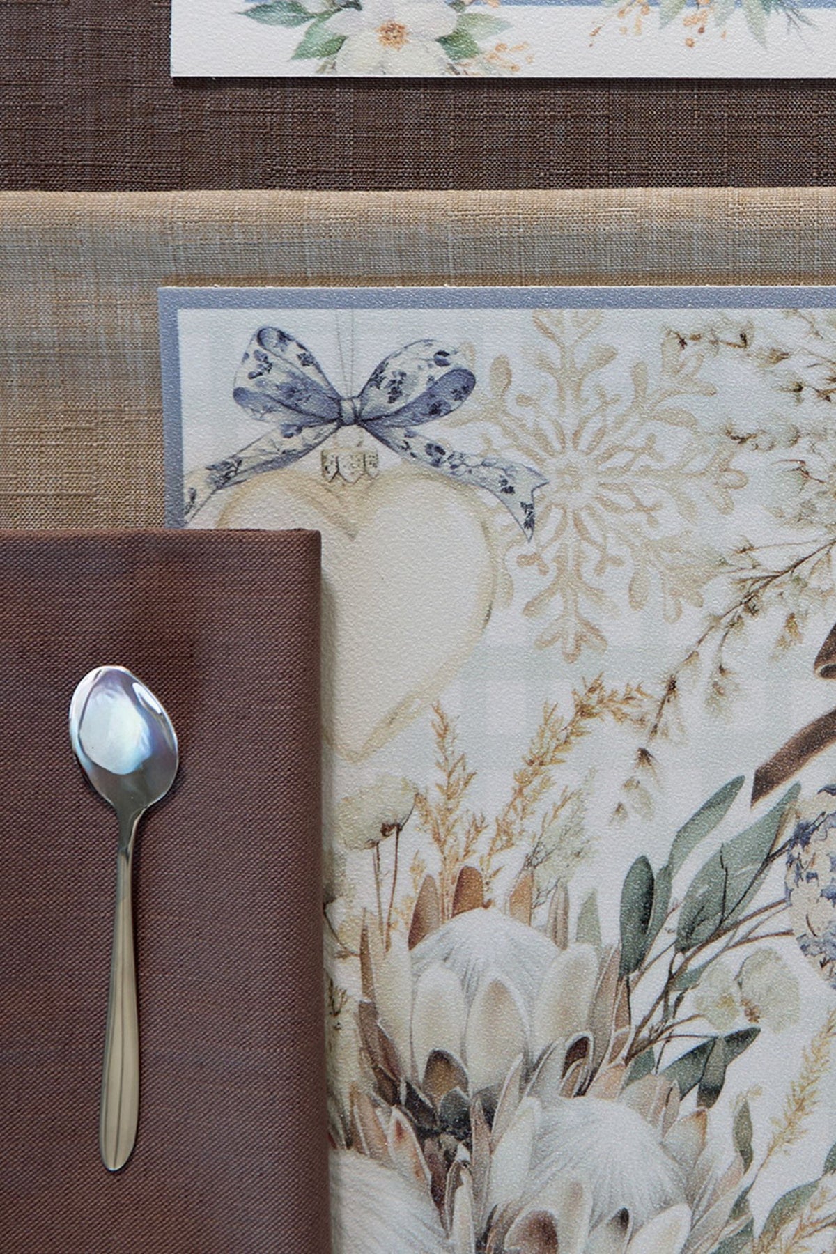 Atelier D'Inverno Vinyl Placemat Baubles
