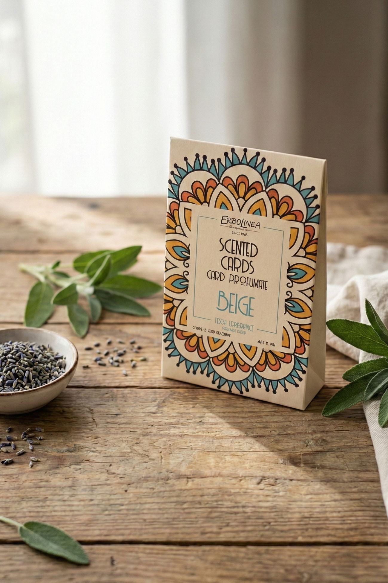 Scented Cards Beige Fresca