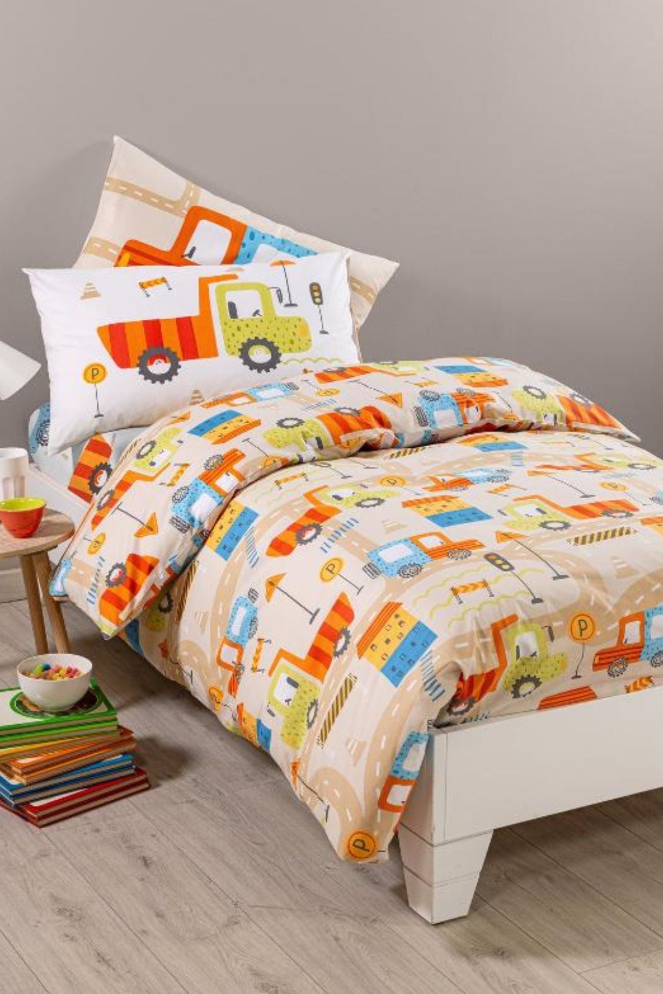 City Car Completo Copripiumino Beige