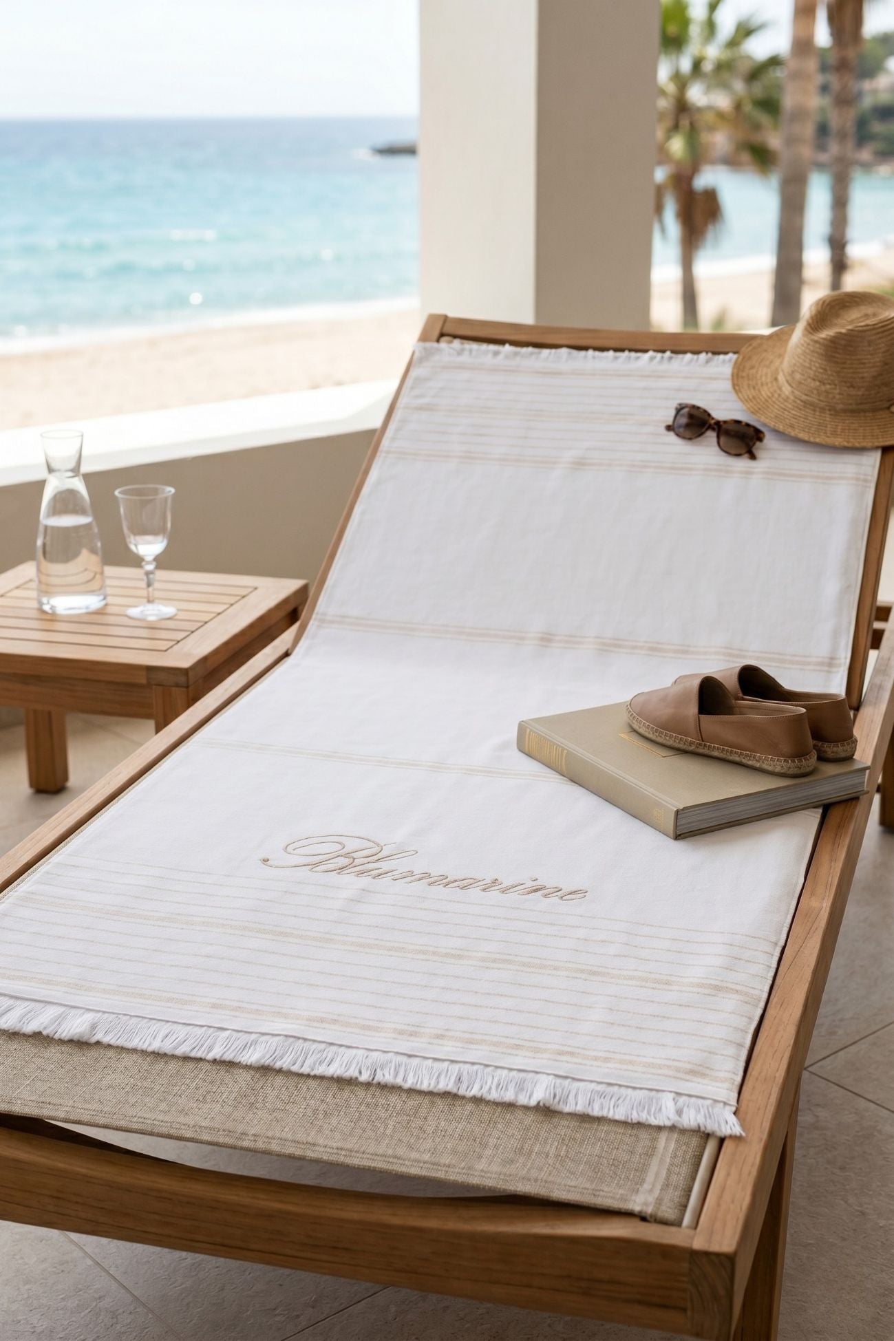 Portorico Telo Mare Bianco