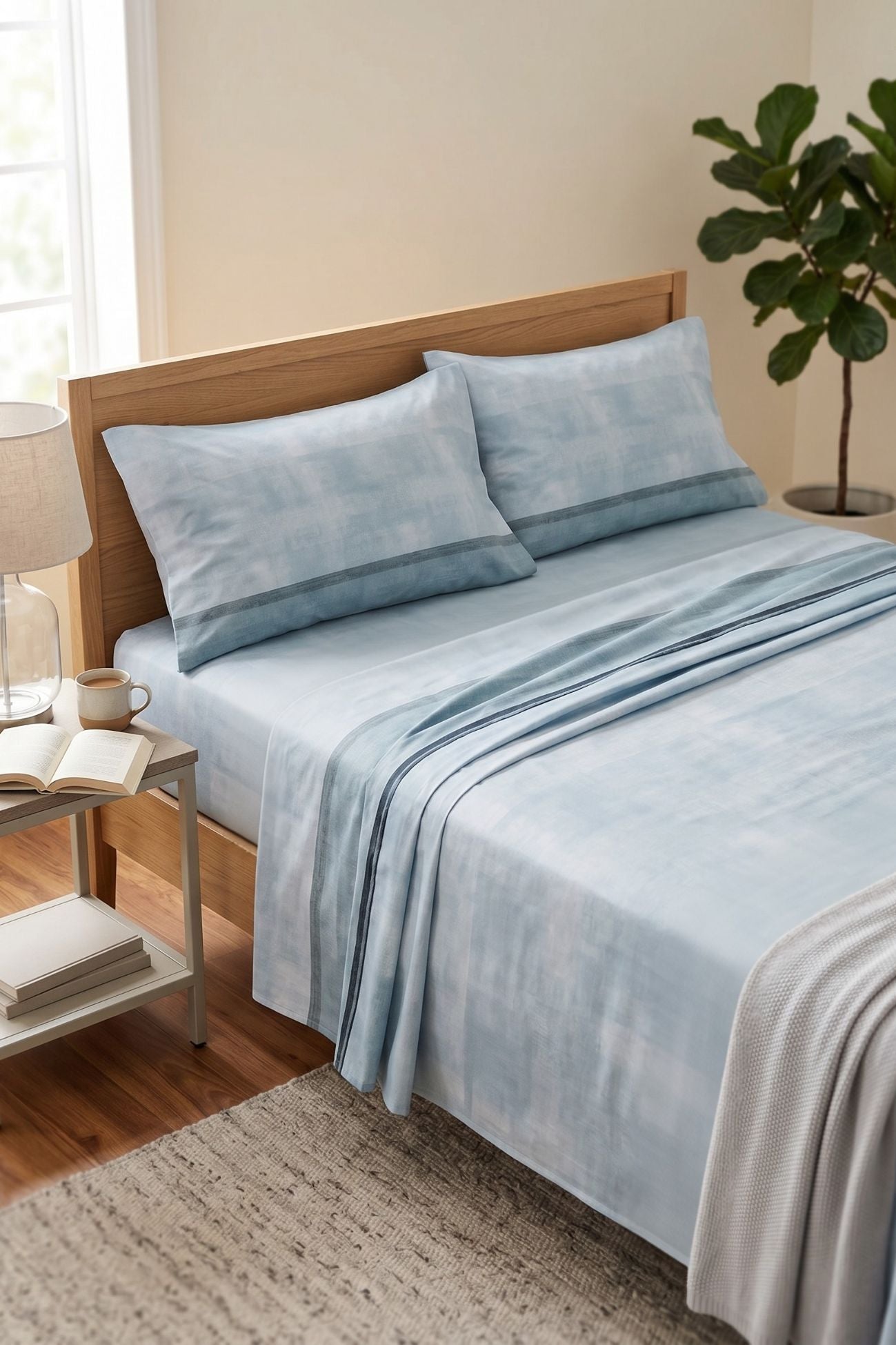 Switch Completo Letto Plain Azzurro