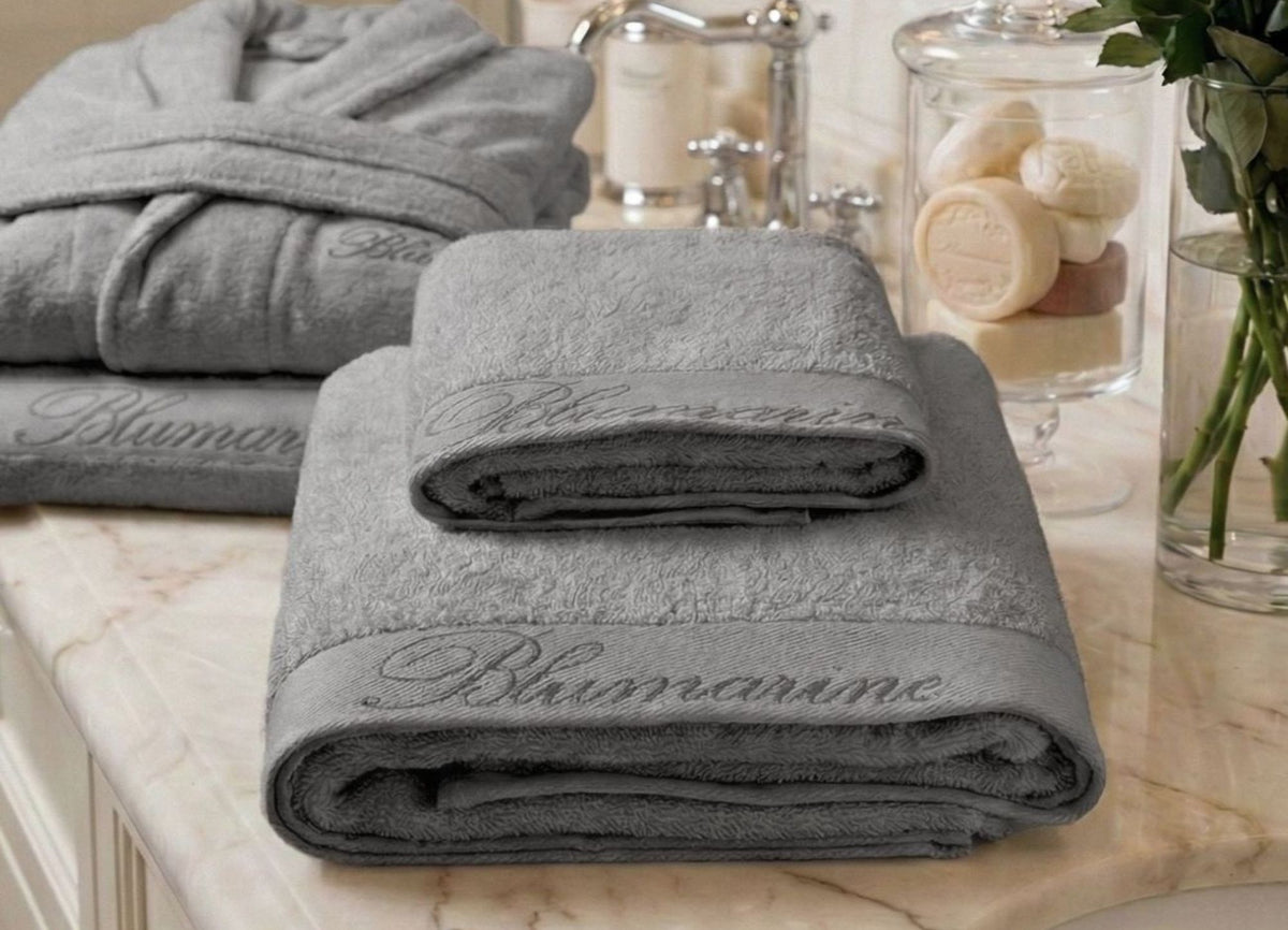 Spa Pair of Towels Silver