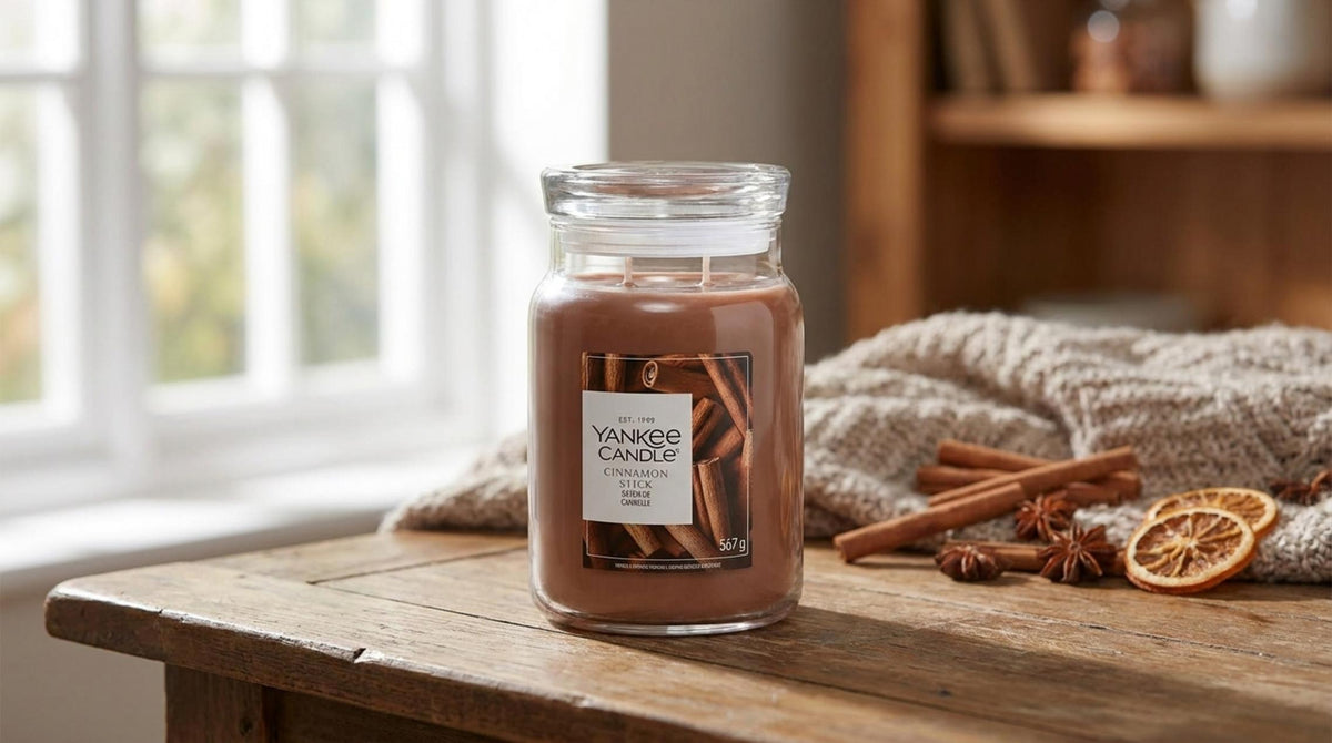 Cinnamon Stick Candela Giara Signature Grande - Orizzontale