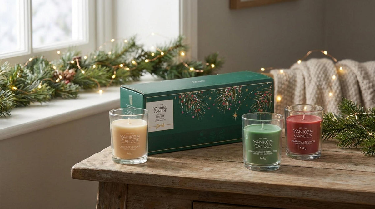 Timeless Trio Natale Confezione Regalo 3 Candele Tumbler - Orizzontale