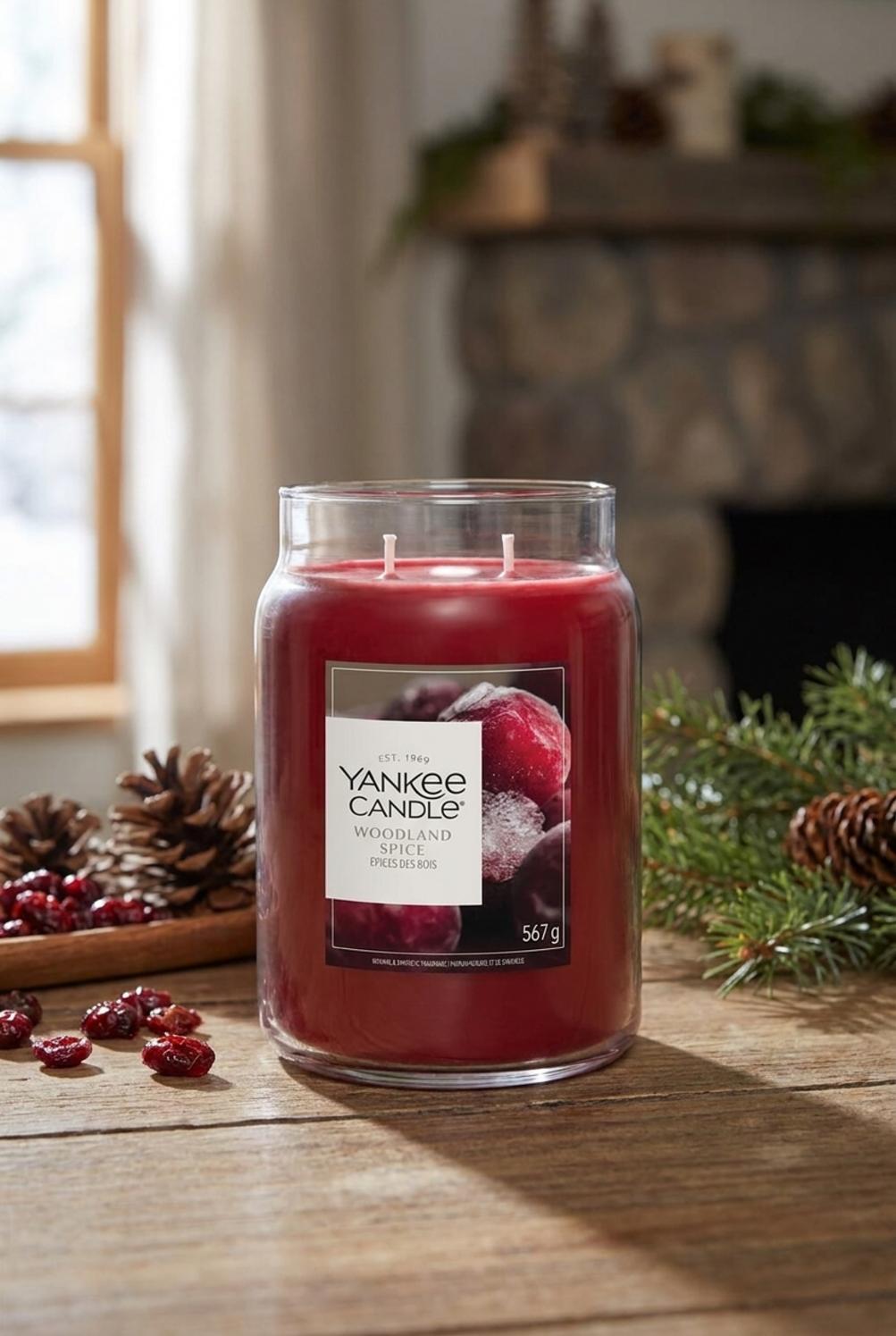 Woodland Spice Candela Giara Signature Grande