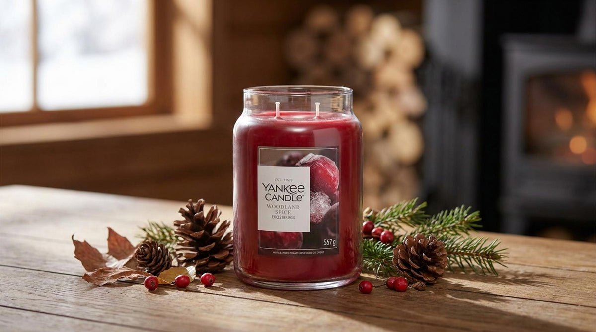 Woodland Spice Candela Giara Signature Grande - Orizzontale