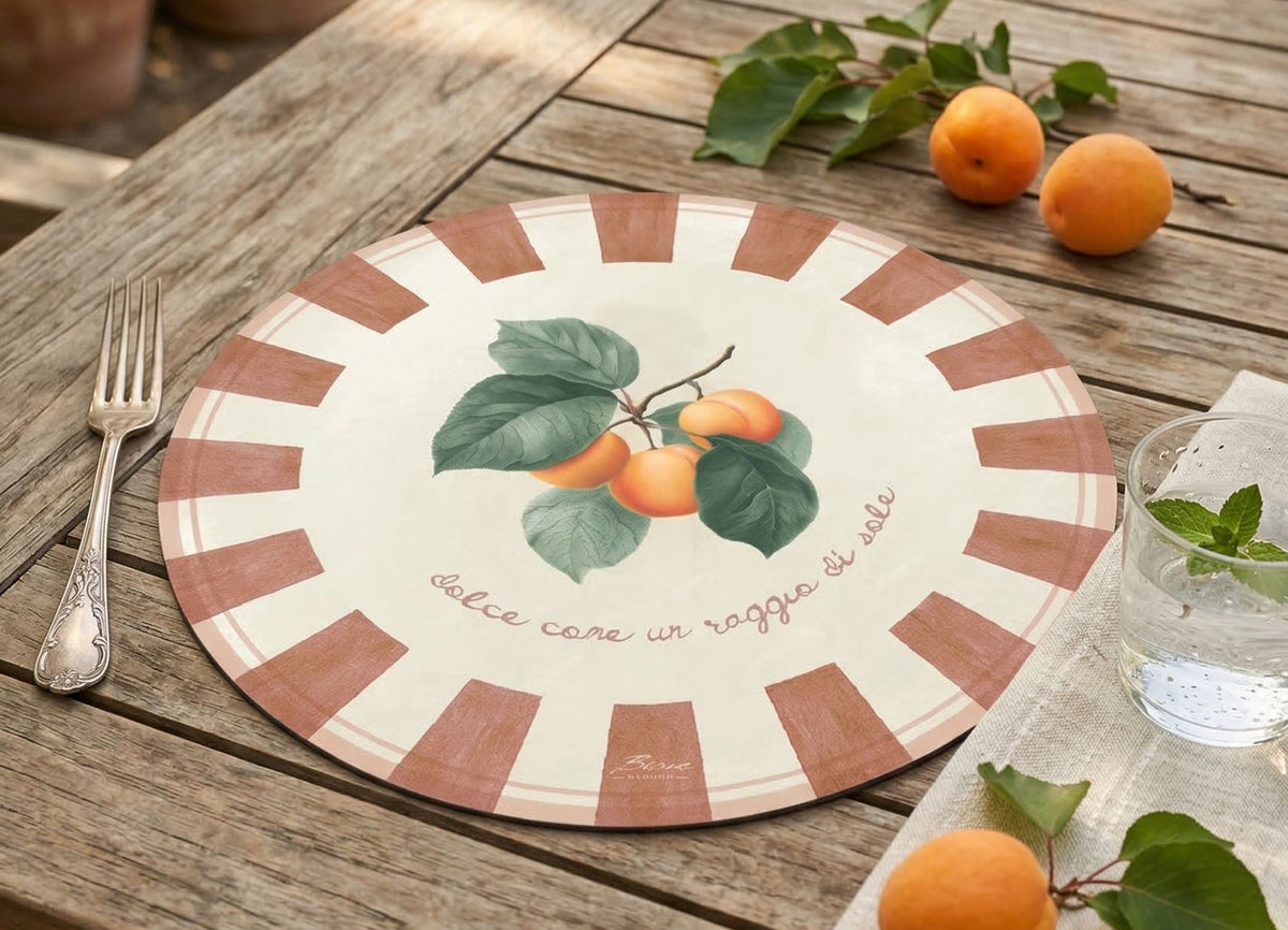 L'Orto Tovaglietta Vinile Albicocche