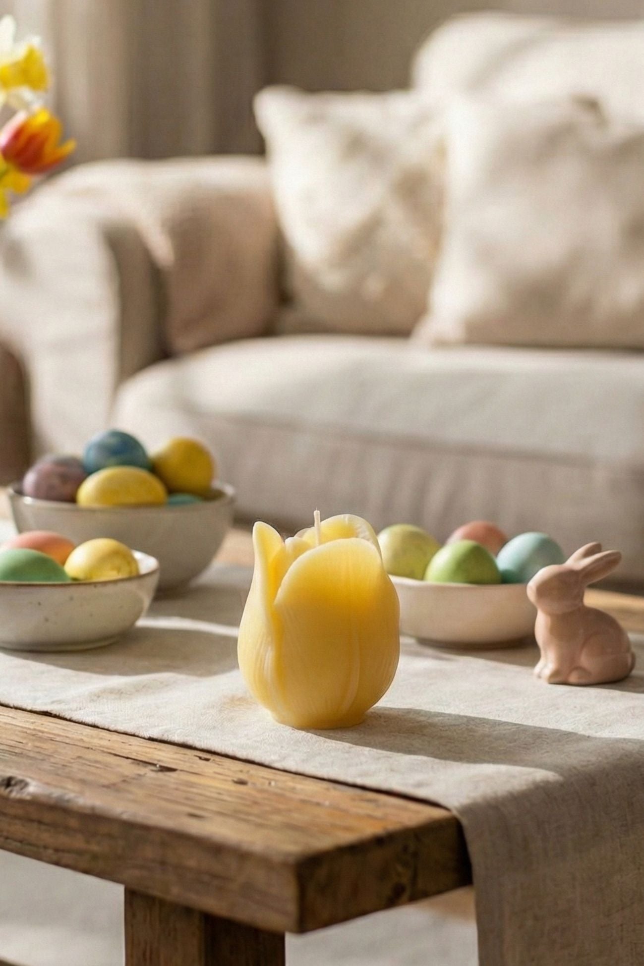 Fiorirà Candela Tulipano Giallo