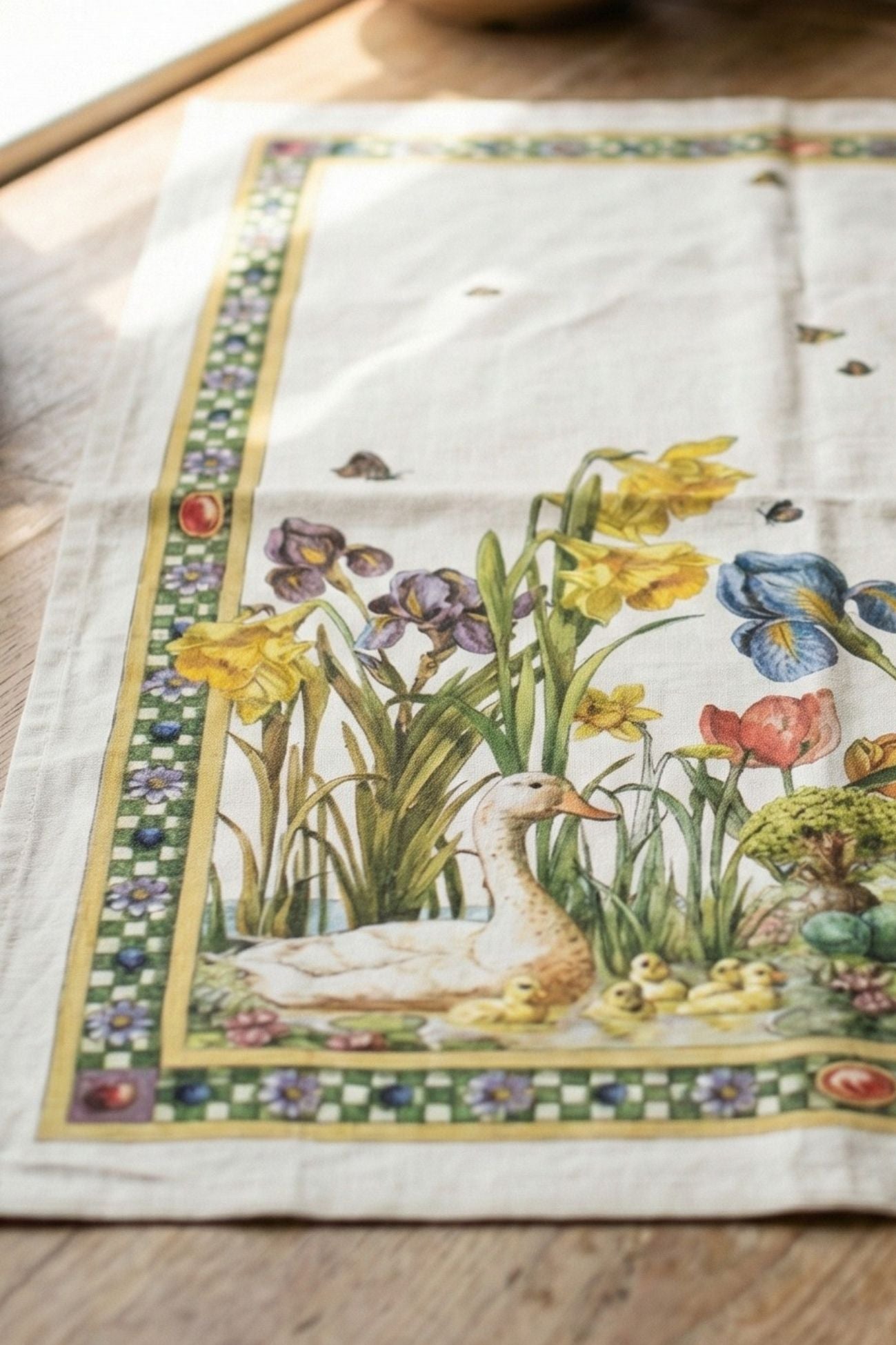 Bunny Garden Strofinaccio Giallo