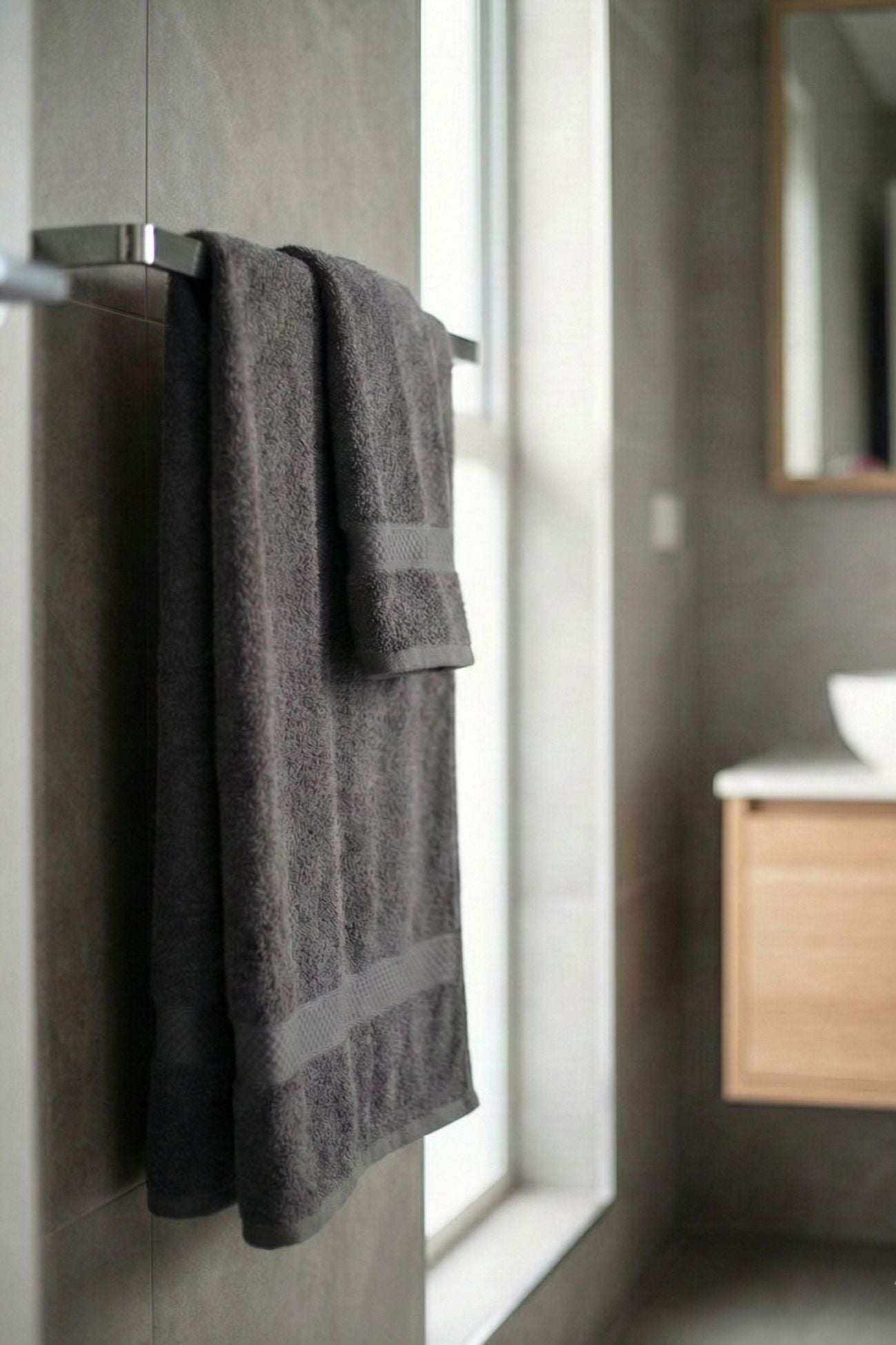 Minorca Set Asciugamani Antracite