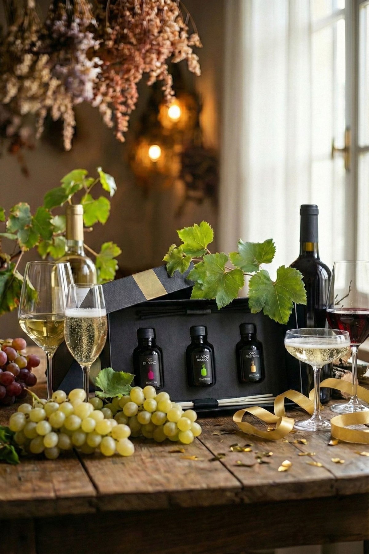 Gift Pack 1D Vin di... Vino Di...Vino Bianco Oro Frizzante