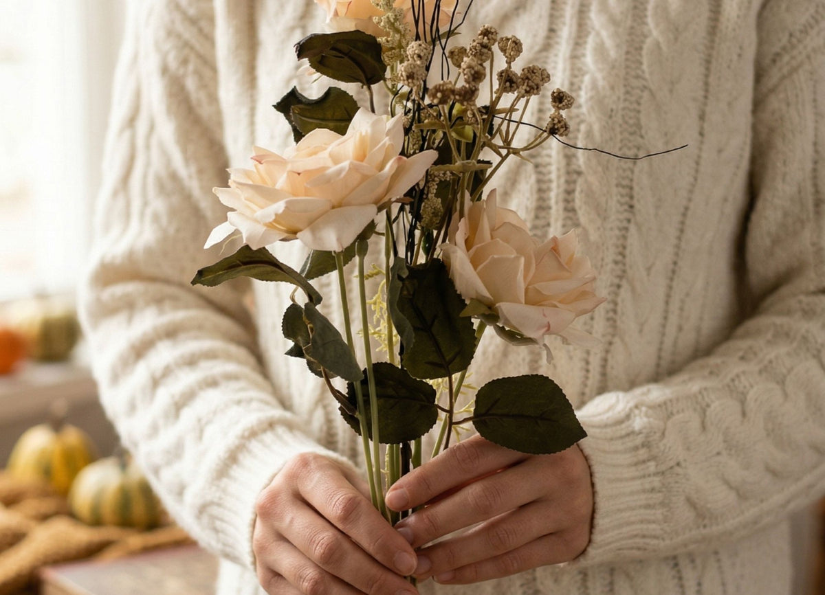 Florilegio Bouquet Rose Bianche