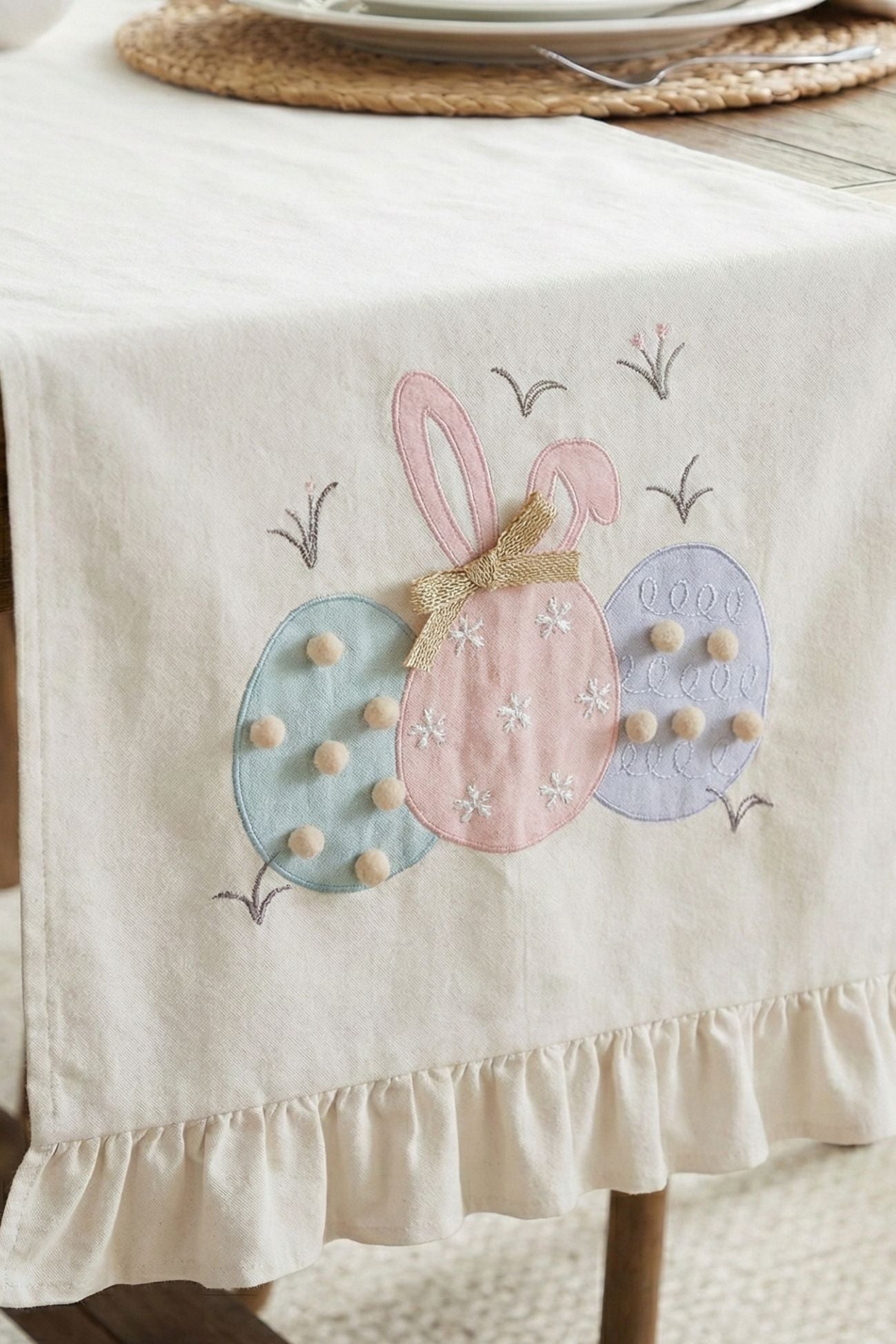 Pom Pom Runner Panna