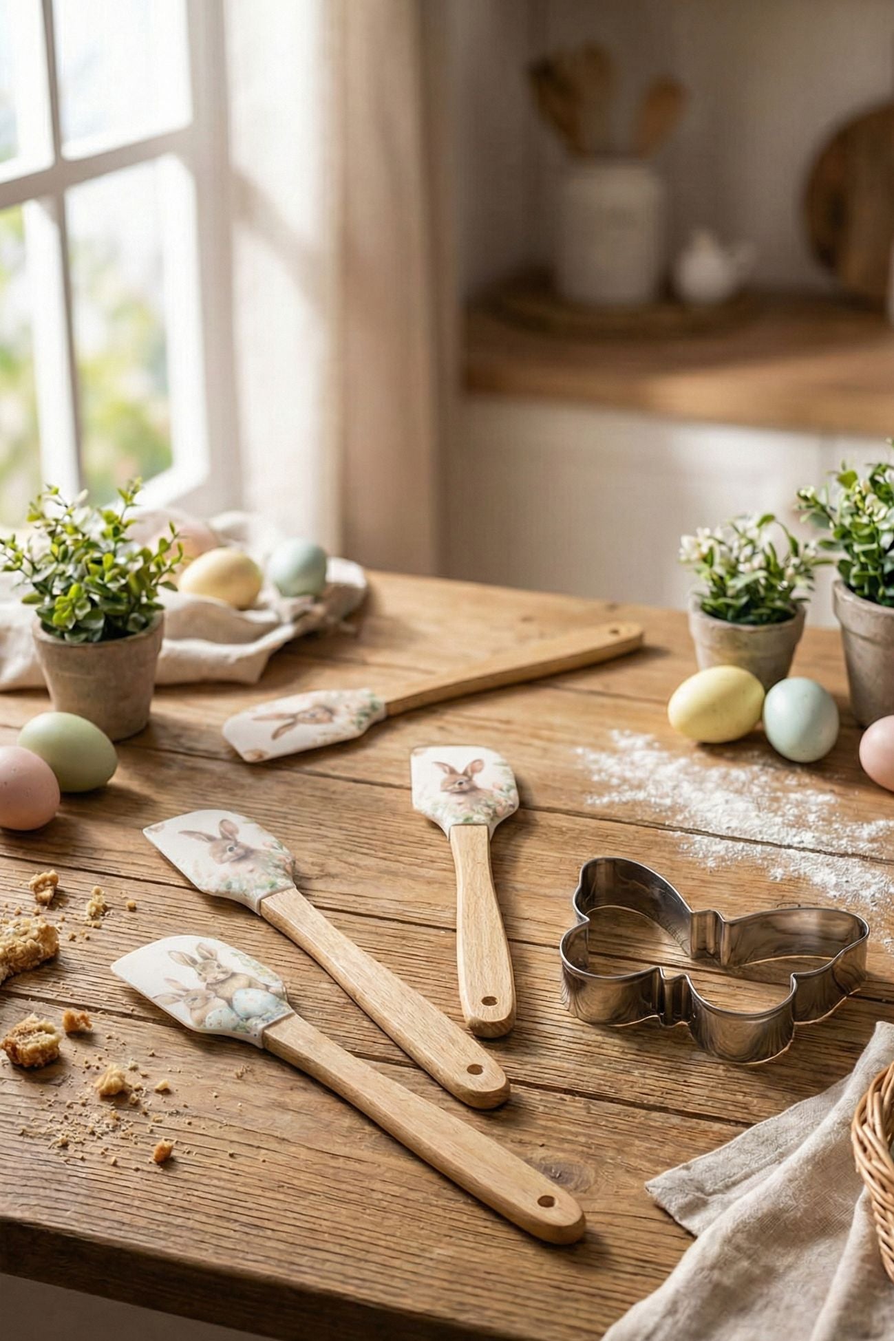 Pepen Set 4 Spatole e Stampino