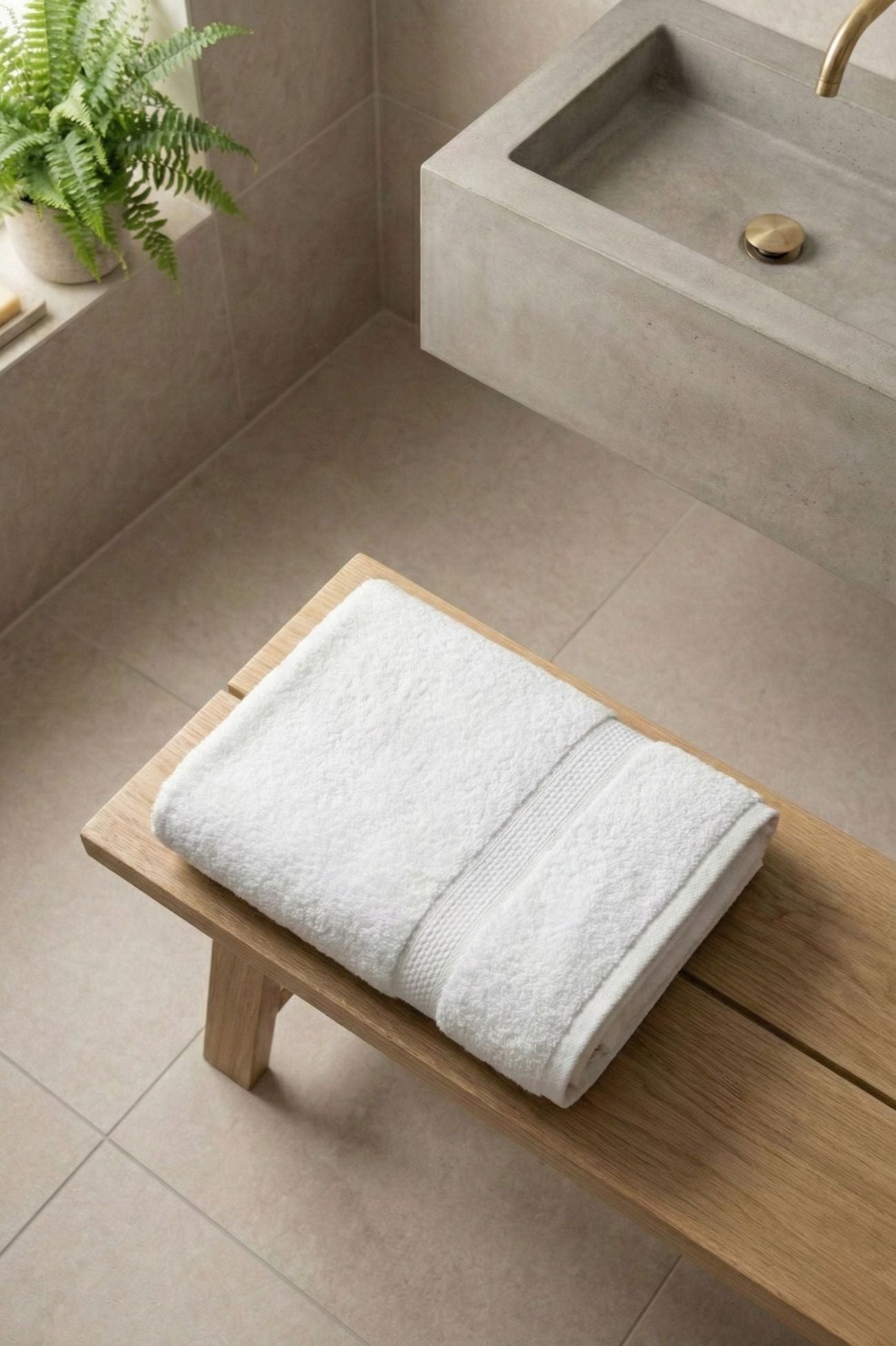 Minorca Telo Bagno Bianco