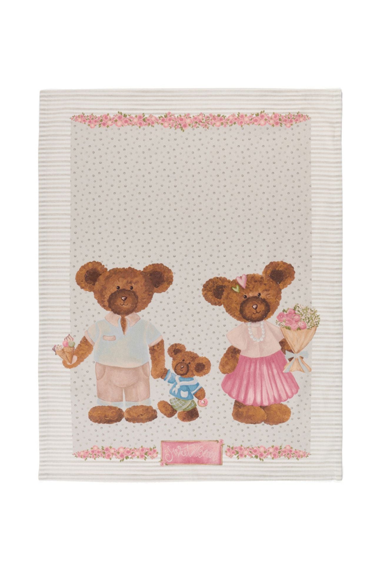 Sweet Bear Strofinaccio Famiglia