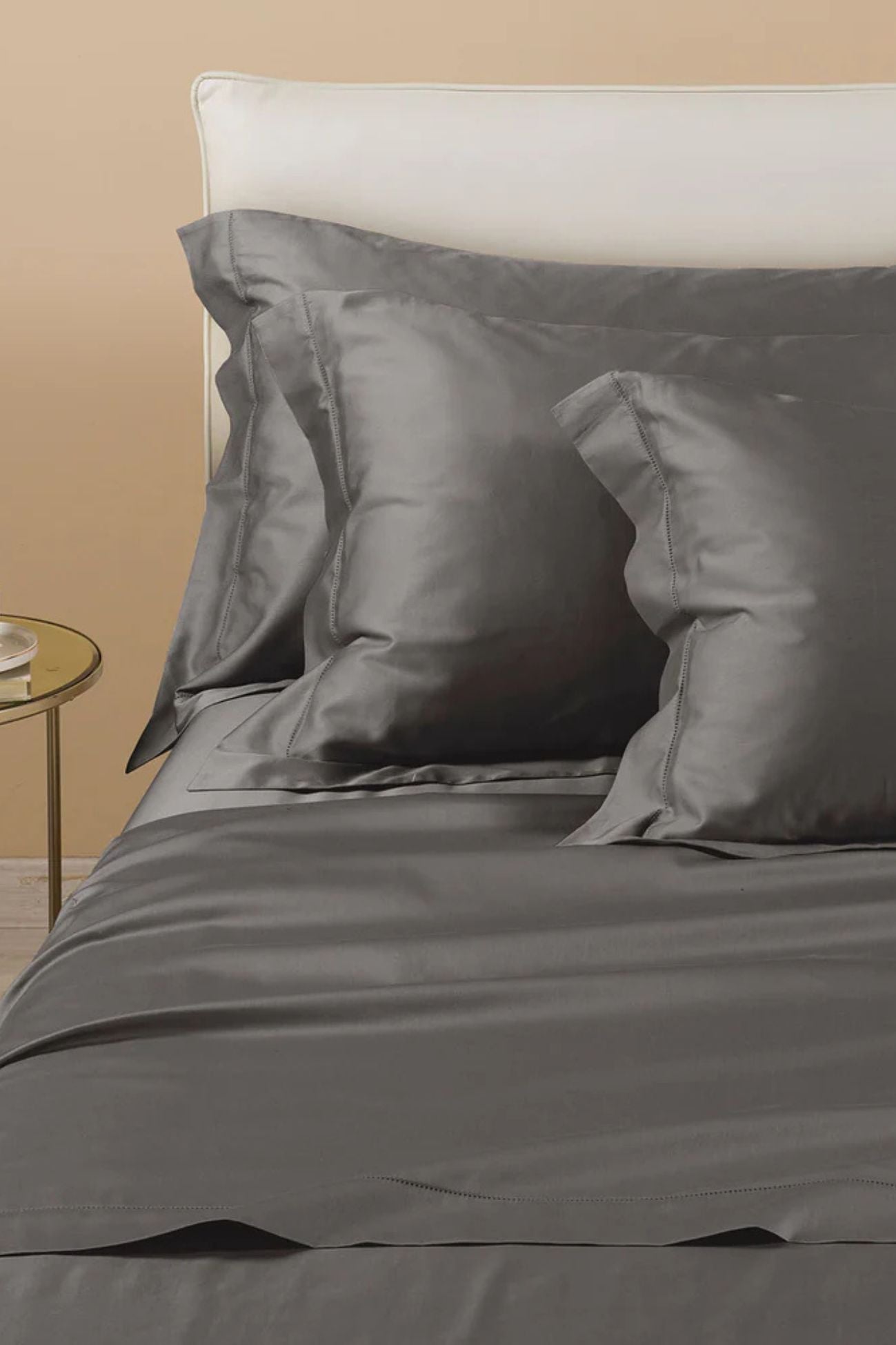 Dreaming Completo Letto Raso Antracite