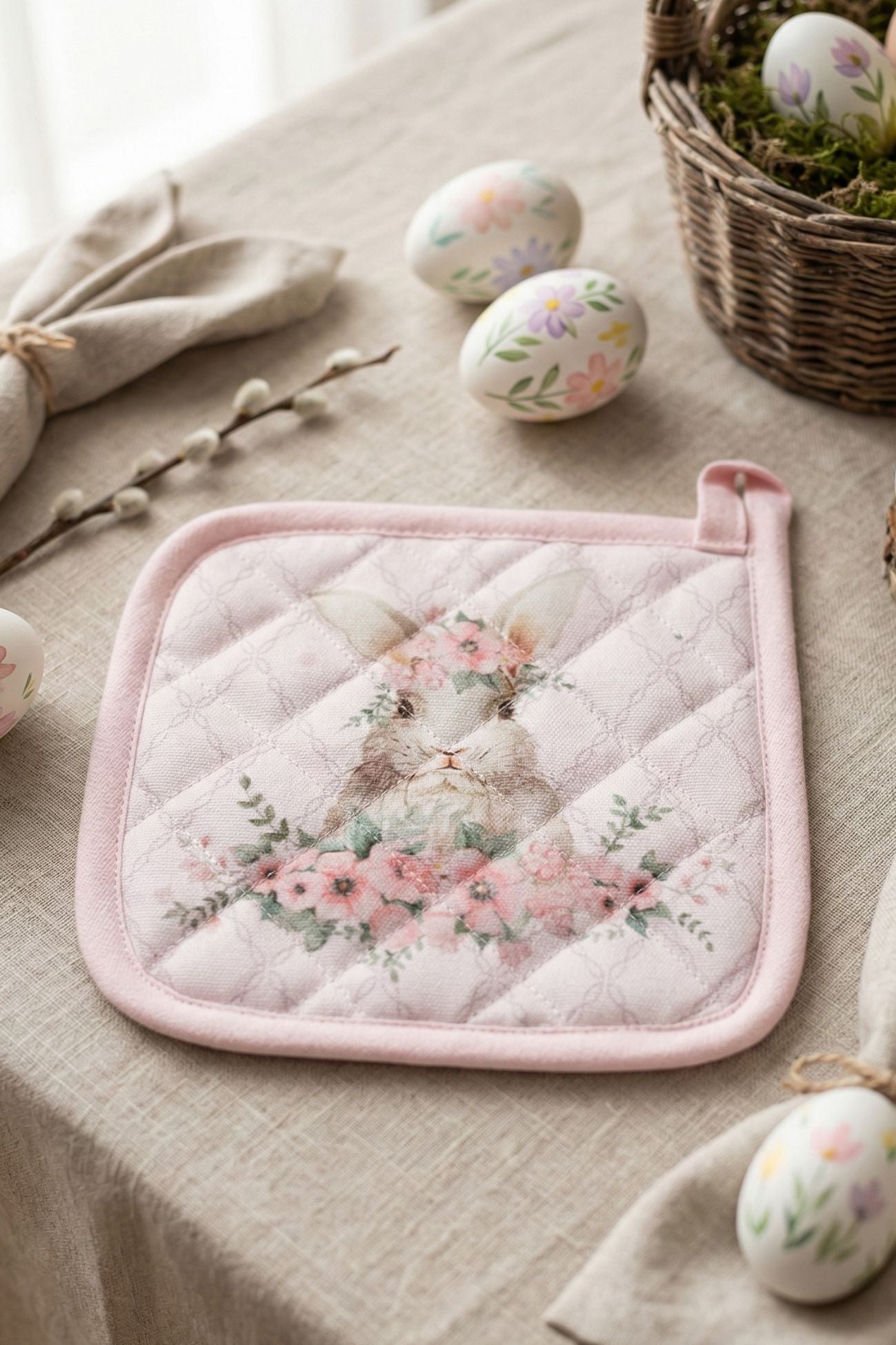 Floral Easter Bunny Presina