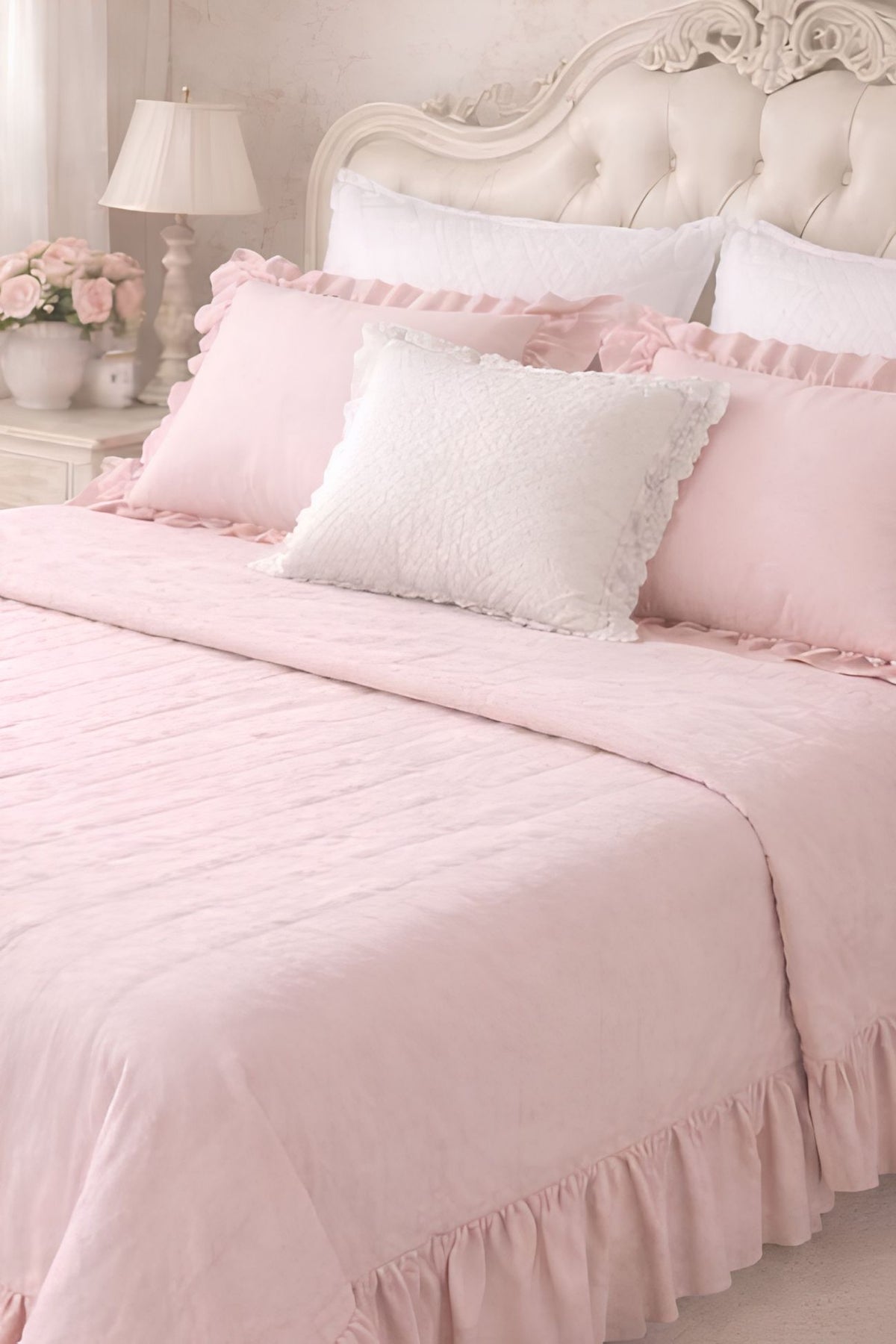 Annabelle Set Copriletto Con Guanciali