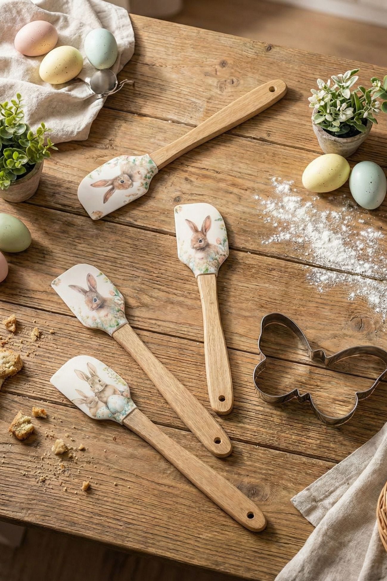 Pepen Set 4 Spatole e Stampino