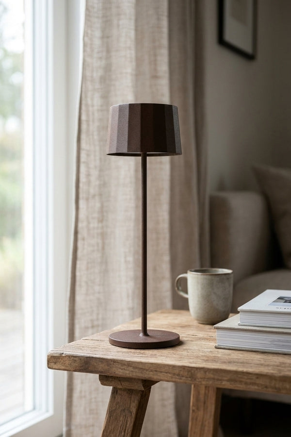 Twiggy Less Lampada Da Tavolo Corten