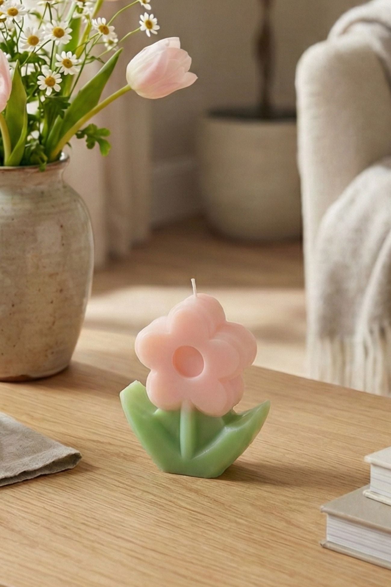 Fiorirà Candela Fiore Rosa