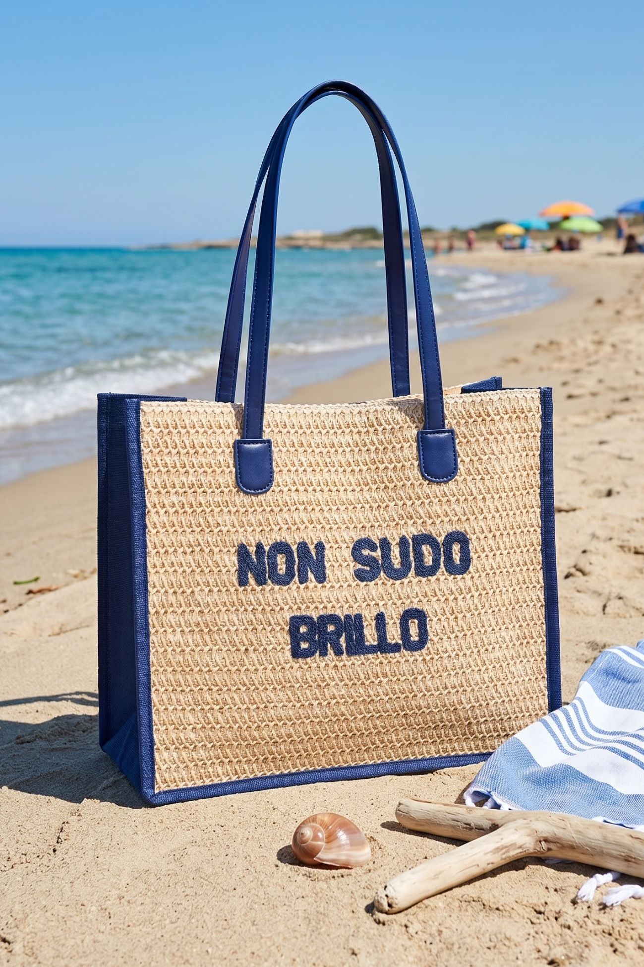 Happy Moments Borsa Mare Non Sudo Brillo