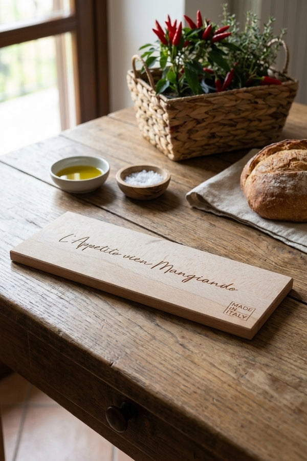 Firma Tagliere Legno Appetito