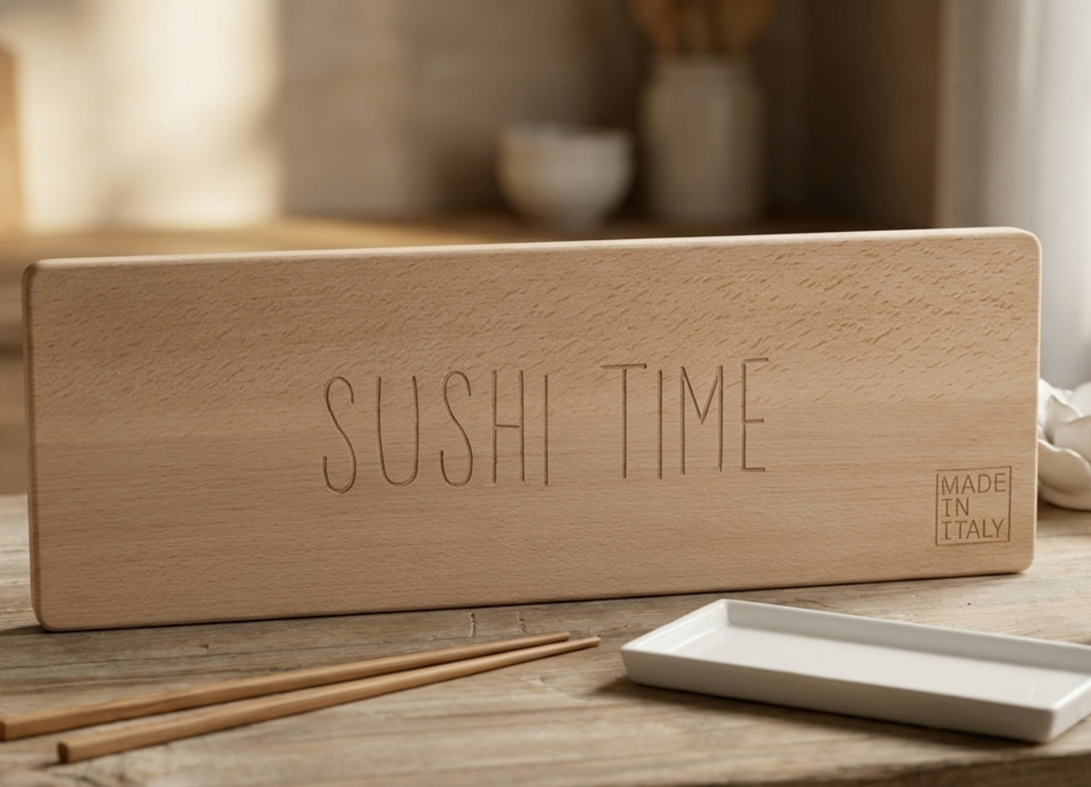 Firma Tagliere Legno Sushi