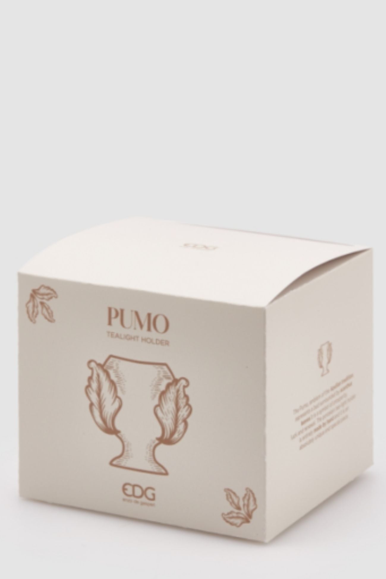 Pumo Portacandele  Giallo