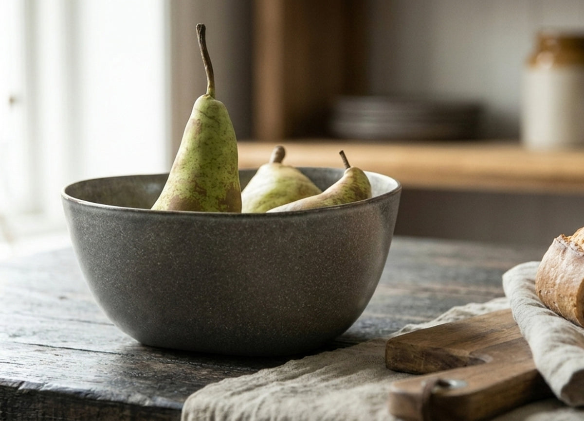 Grey Stone Bowl