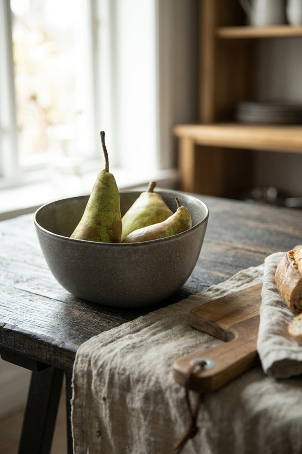 Grey Stone Bowl