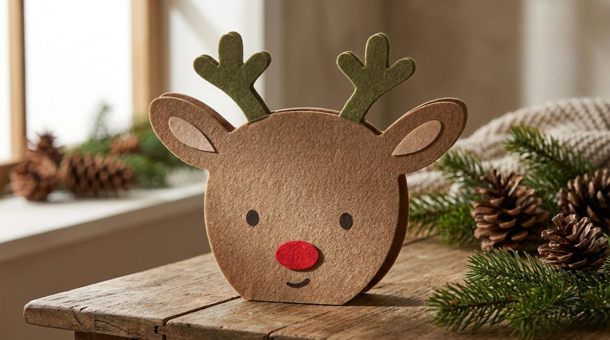 Christmas Reindeer Tovaglioli in Carta - Orizzontale