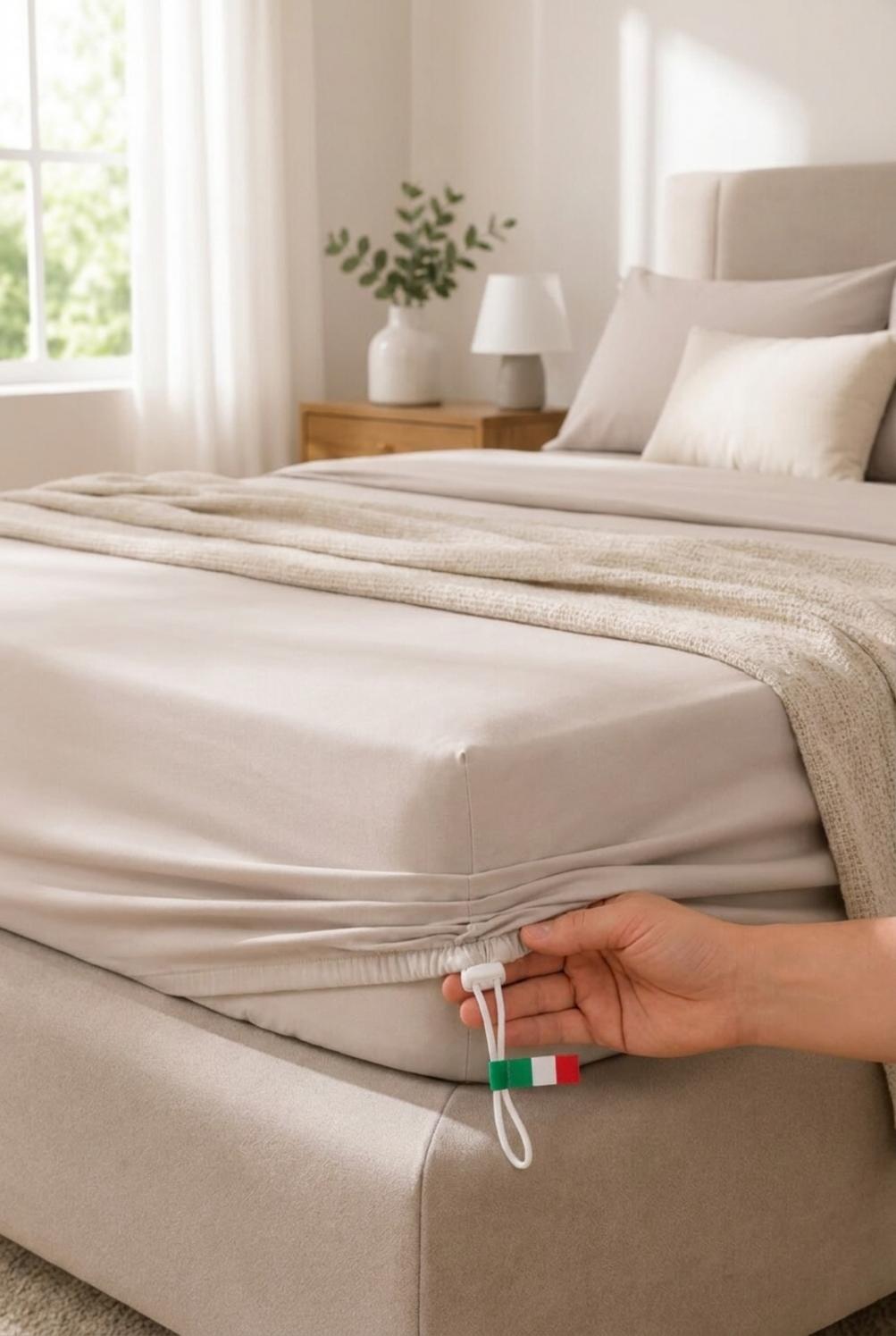 Diletto Lenzuolo Inferiore Grigio Pietra 4101