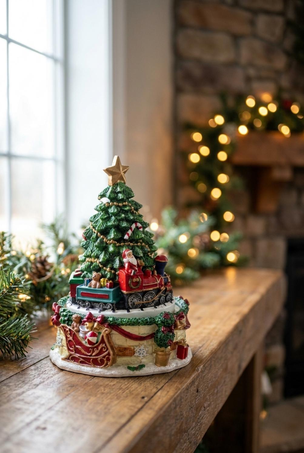 Carillon Albero di Natale e Trenino
