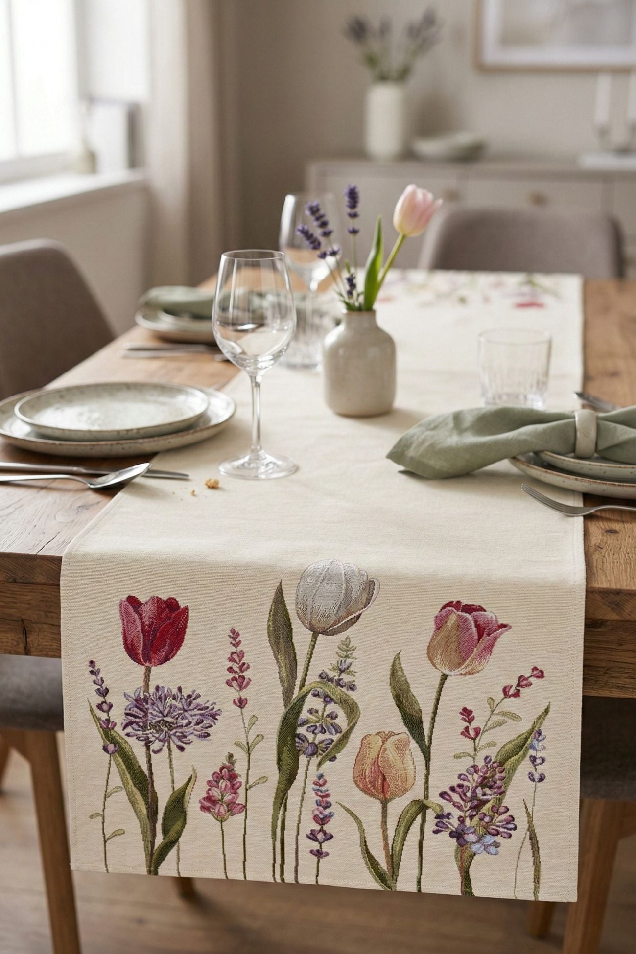 Storie Fiorite Runner Tulipani