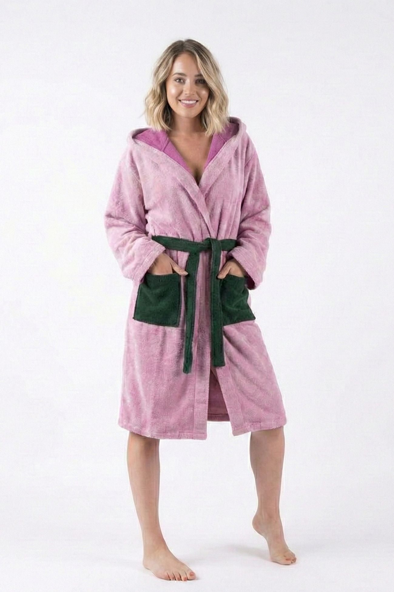 Pop Accappatoio Malva Bosco