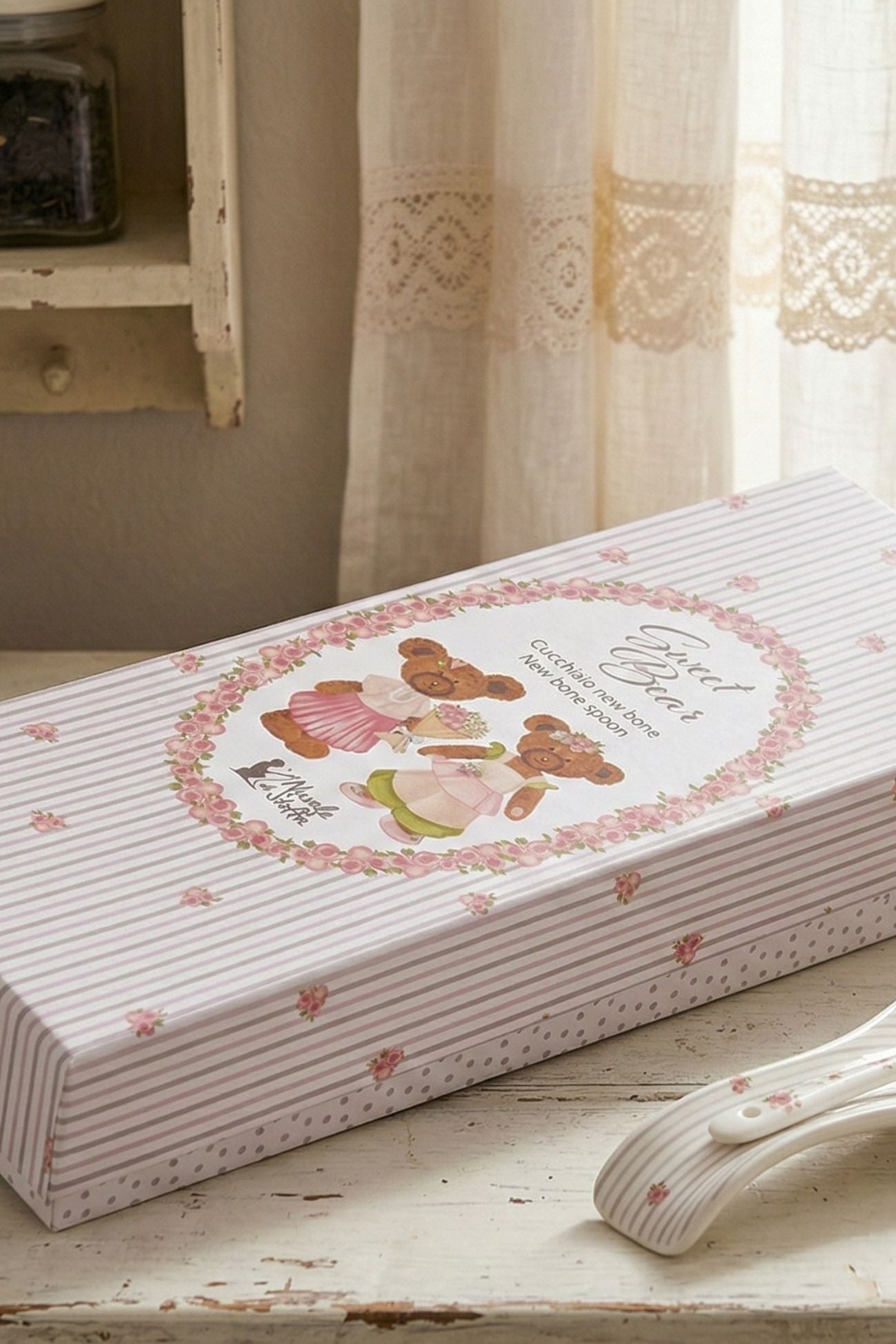 Sweet Bear Poggiamestolo Verde