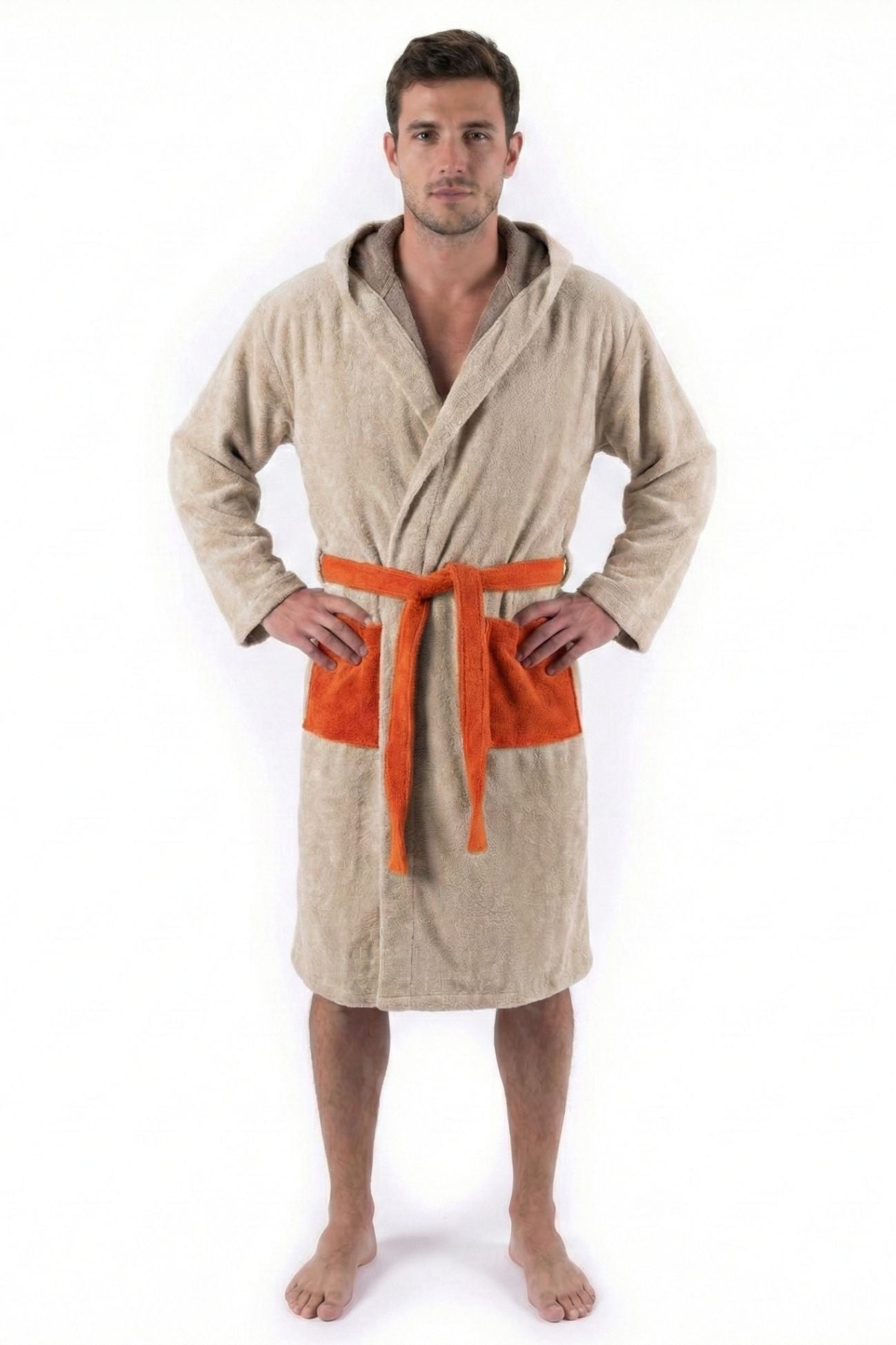 Pop Accappatoio Betulla Zucca