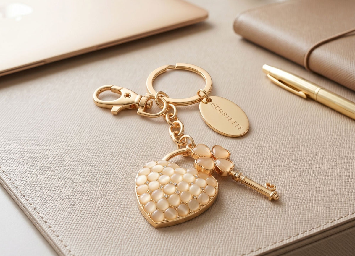 Lucky Charme Keyring Heart