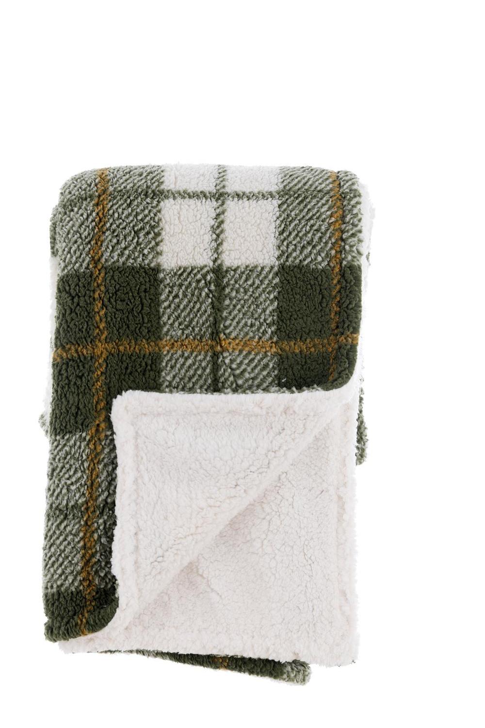 Morbido Essenziale Plaid Verde