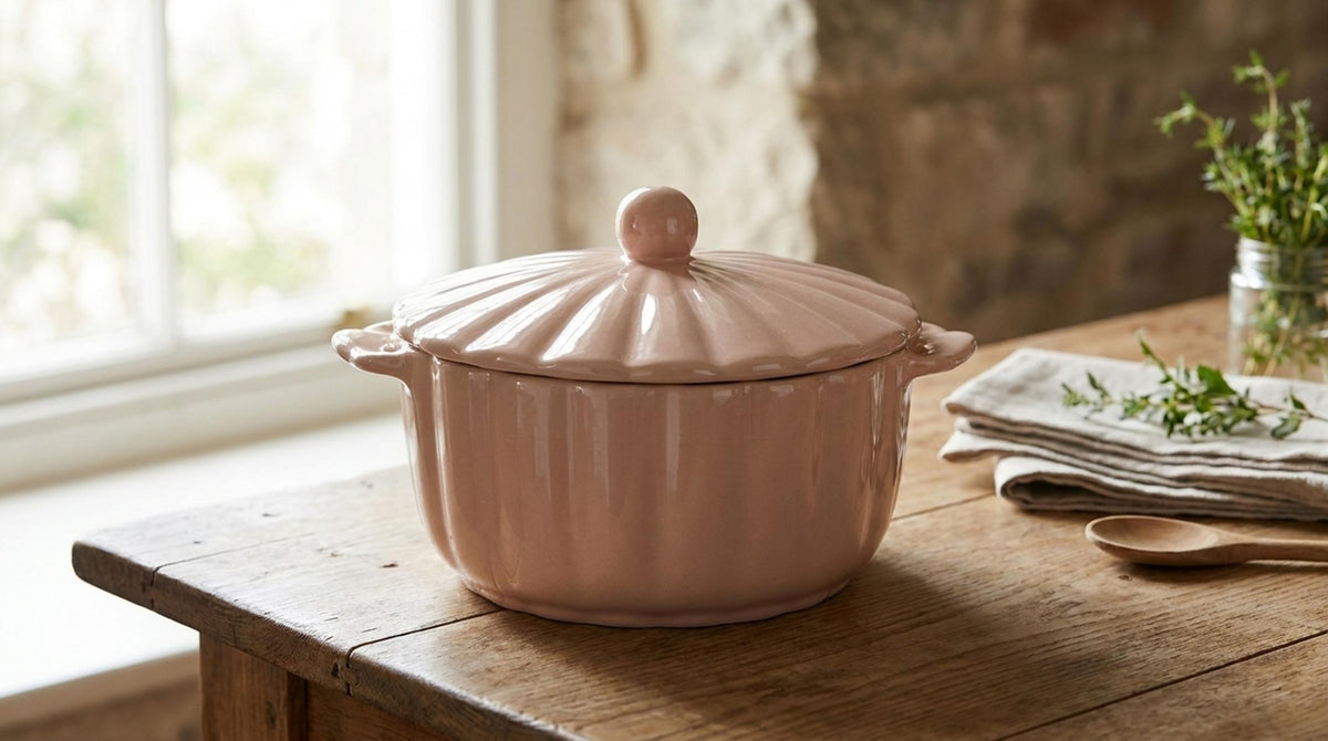 Gelasia Casseruola Rosa - Orizzontale