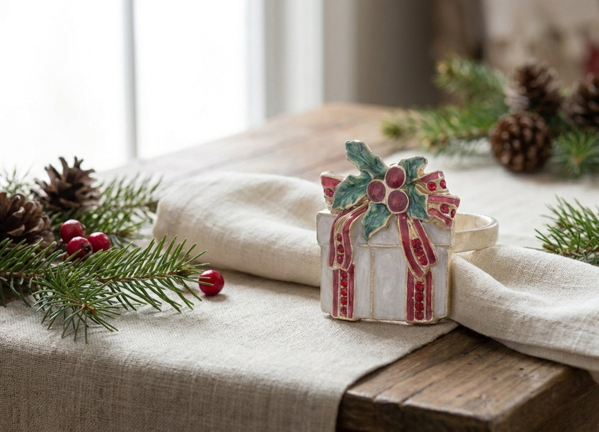 Casa Delle Feste Portatovagliolo Regalo