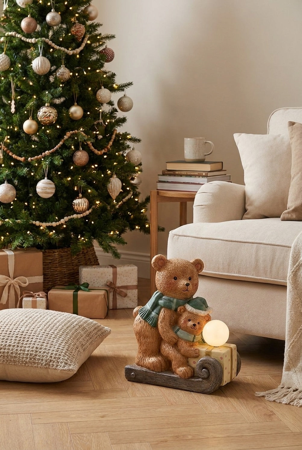 Teddy Orso Slitta Led